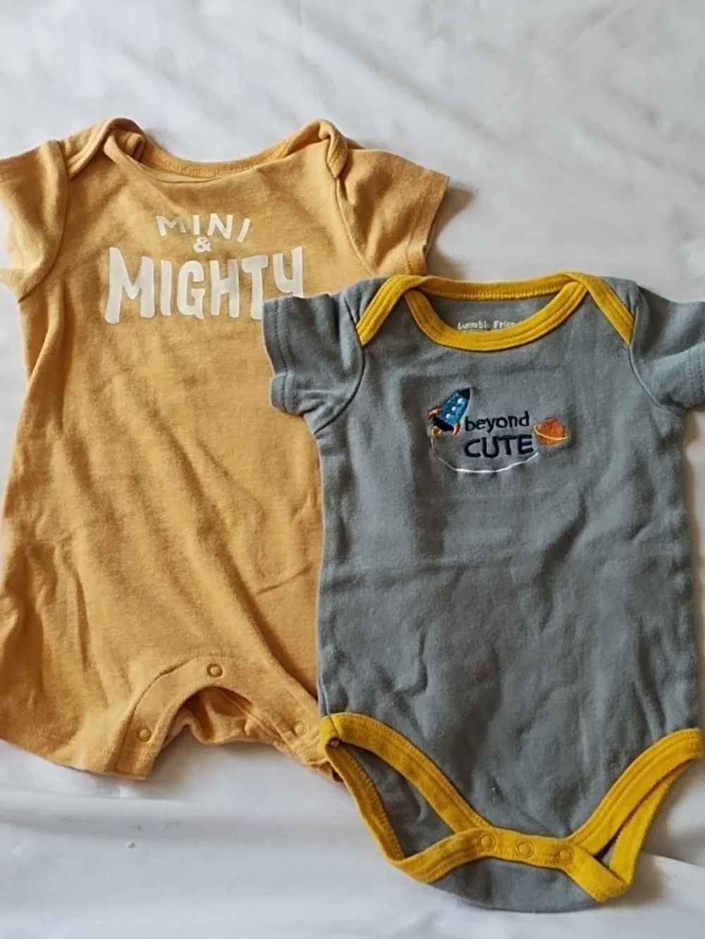 8Pc Baby Clothes Bundle 3/6mos Mixed Brands